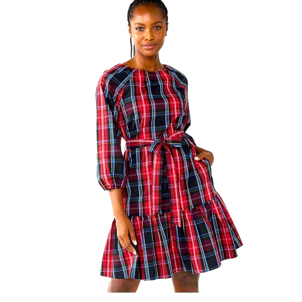 Draper James Plaid Dress
